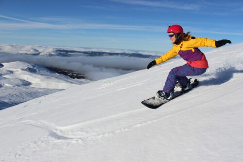 Snowboarding at Cairngorm Mountain 2019