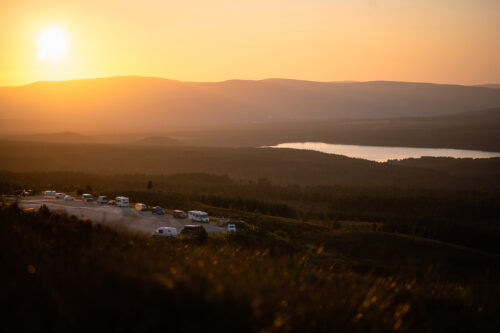 Sunset at Cairngorm Mountain