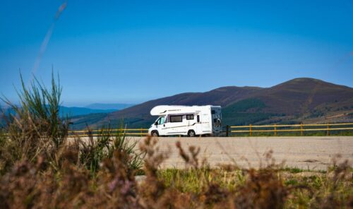 Motorhome Cairngorm Mountain