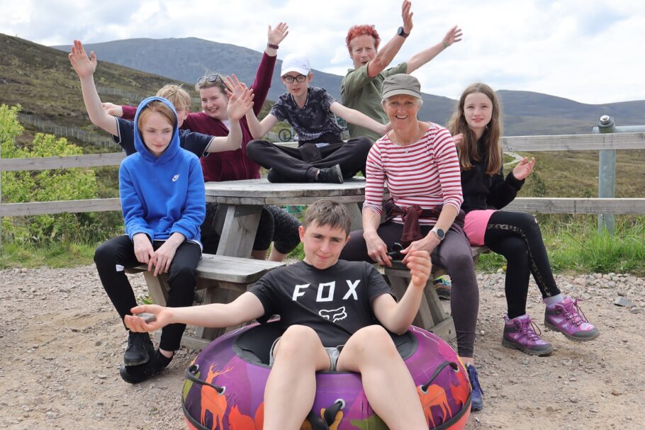 School Group Tubing