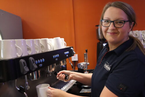 Team Member in Cafe