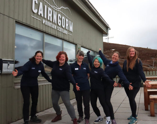 Cairngorm Mountain Catering Team
