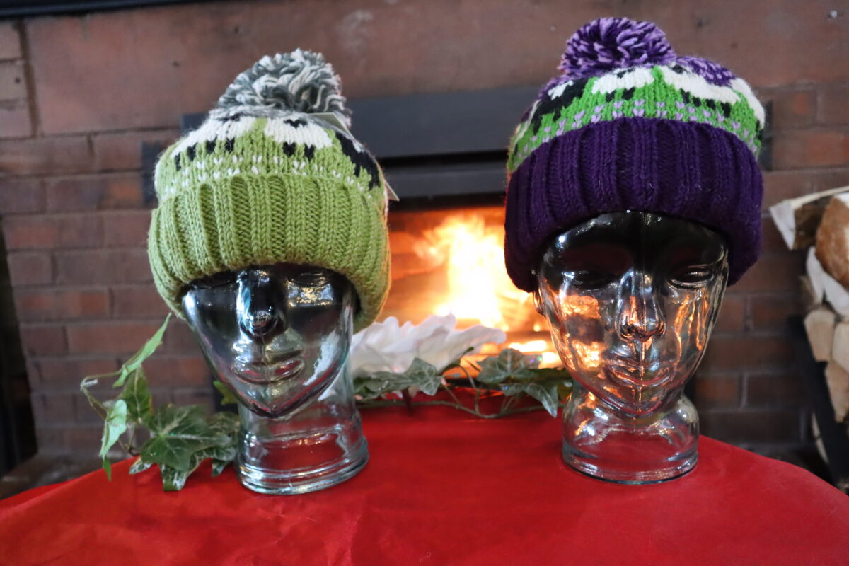 Winter hats in The Mountain Shop