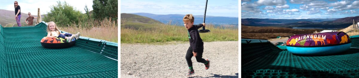 Tubing Park at Cairngorm Mountain