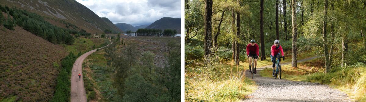 Cycling routes in the Cairngorms