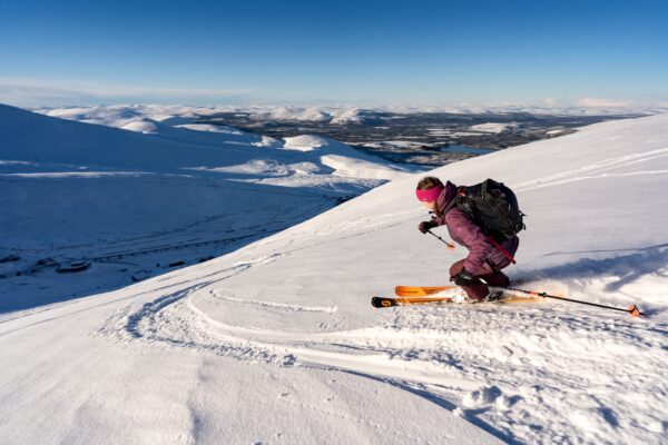 Skier at Cairngorm Mountain