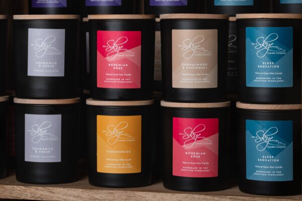 Candles at Cairngorm Mountain shop.