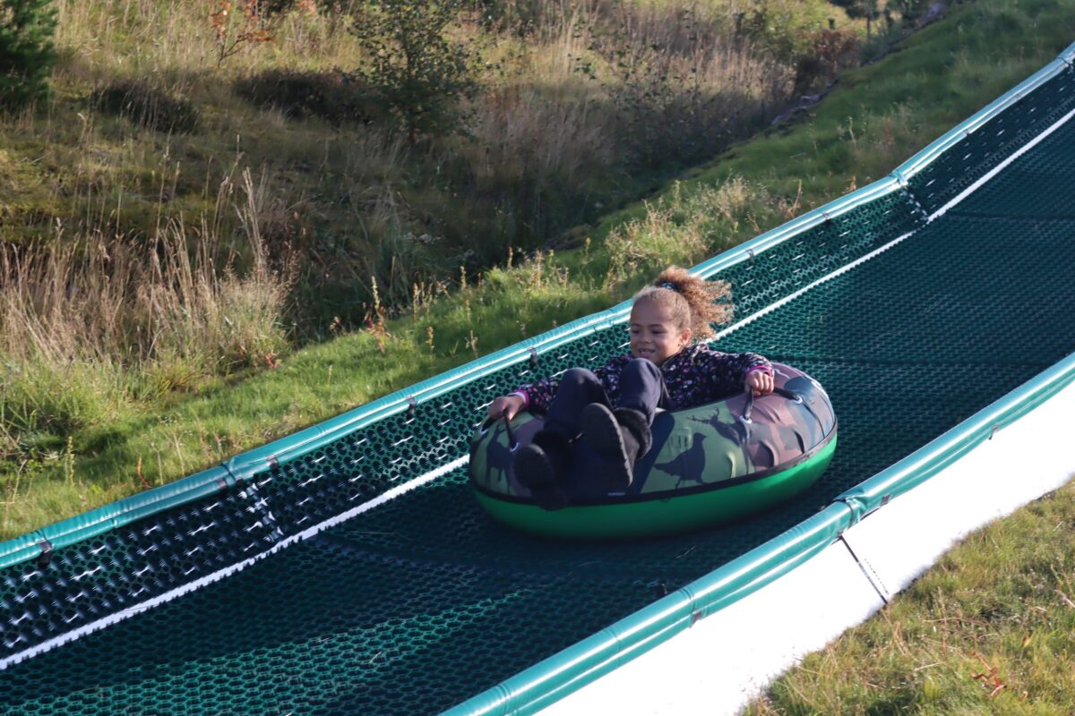 Cliffhanger tubing slide at Cairngorm Mountain