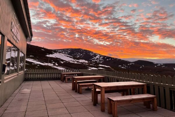 Cairngorm Cafe Balcony