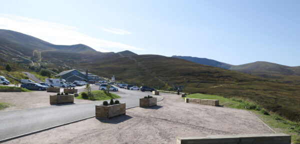 Cairngorm Mountain in the distance