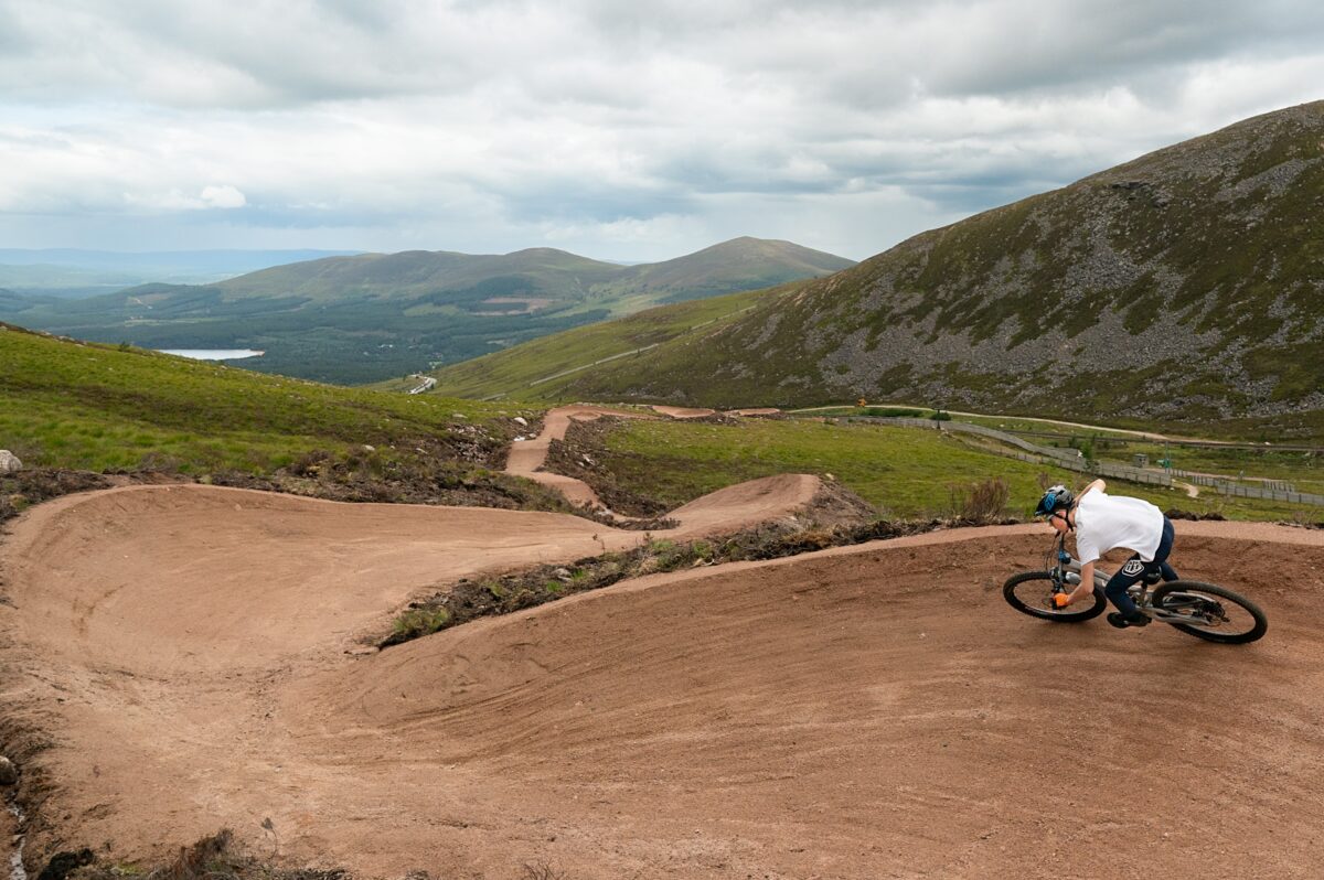 Bike trails at Cairngorm Mountain