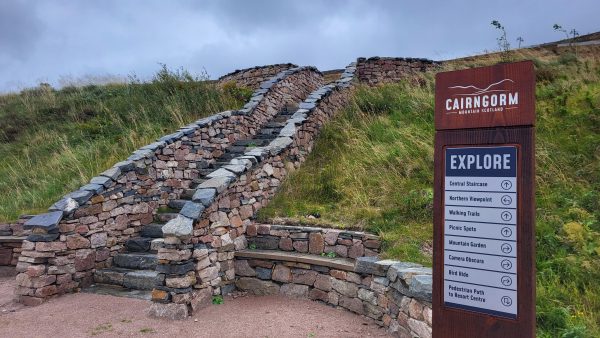 Viewpoint at Cairngorm Mountain