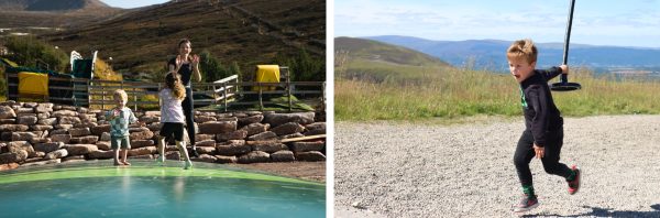 Adventure play park at Cairngorm Mountain