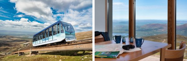 Mountain railway at Cairngorm Mountain